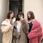wholesale Plus Size Long Oversize lady winter Fur Coat for Women