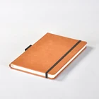 customizable a5 notebook hard cover logo printing a5 orange
