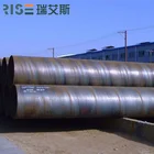MS Mild Steel Welded Steel Ssaw Spiral pipe