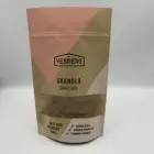 中国サプライヤーカスタム印刷食品グレードマット茶色のクラフトクラフト紙プラスチックポーチスタンドアップロック茶パック包装バッグ