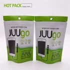 Matte printed pouch for phone accessories custom printed stand up pouch