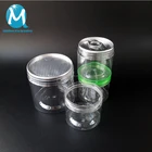 Transparent 100ml Plastic Clear PET Jar Can
