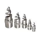 Fire extinguishment 1/2 316SS full cone whirljet spiral nozzle spraying
