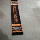 cheap promotional print 100% polyester football fans scarf