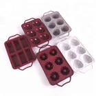 Free Shipping 6 -Cups Silicone Bakeware Pastry Tray Cake Mold Muffin Pan