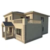 Quick Construct Hot Sale Steel Frame Prefabricated Villa with Concrete panel