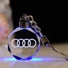 Zhongshan Factory Design Wholesale Custom Car Logo Crystal keychain led