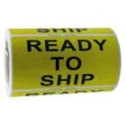 Hybsk 2"4" Yellow READY TO SHIP Production Shipping Labels Special Handling Stickers Total 200 Adhesive Labels Per Roll