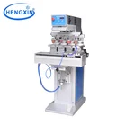 Pneumatic Semi-auto Offset Grauvre 4 Color Pp Cup Pad Printing Machine