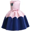 2019 summer Children Girl Princess Dress Sweet ball gown party dress for 2 to 8 girl kids Girl Festival birthday Formal Dress