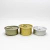 customize press empty round tin can for tuna tea food canning sardine T-79N