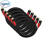 High-Speed HDMI 2.0b 4K (4K/60Hz.) Black/Red Solid Cable, 10 Feet