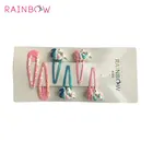 Unicorn hairpin cute kids handmade children's set hair clip