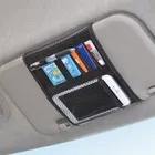 Car Sun Visor Documents Pockets Card Holder Organizer Storage Bag