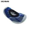 SEAVO rubber sole infant baby sock shoes