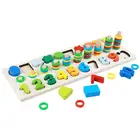 Best Selling In European Children Montessori Materials Early Education Math Natural Wood Baby Toys