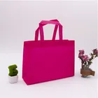 Cheap custom logo printed non woven shopping tote bags