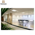 double layer glazed meetingroom office glass partition wall