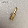 Brass Male NPT to Hose Barb Beaded straight hose Nipple Fitting,Brass Fuel Inlet Fitting