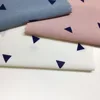 100% polyester Triangular pattern printed fabric for garments