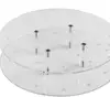 Custom clear 16 holes acrylic round cake pop shelf plastic lollipop candy display stand