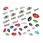 New Style 3D Colored Nail Sticker for Female