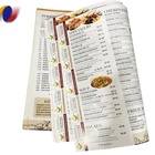 printing paper advertising folded flyer/leaflet poster