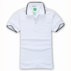 Wholesale new design polyester spandex polo t shirt for men