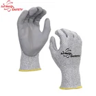 ANSI CUT 3 High Quality Anti-Cut Working Protective Glove Factory -DY110-PU-H