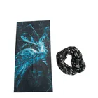 Customized Logo Polyester Fish Skull Tube Bandana Wholesale