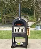 Pellet Burning Pizza Oven Outdoor Charcoal Barbecue BBQ Grill Gas Wood Fired stove