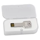 Advertising Promotional Gift Custom Logo Metal Key Shape Pendrive Usb Flash Drive 4GB 8GB 16GB