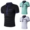 new hot mens summer office dresses short sleeve fashion casual polo t-shirt men pocket business Jersey polos hombre