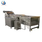 CE certified 500kg/hour industrial vegetables mushroom cleaning machine