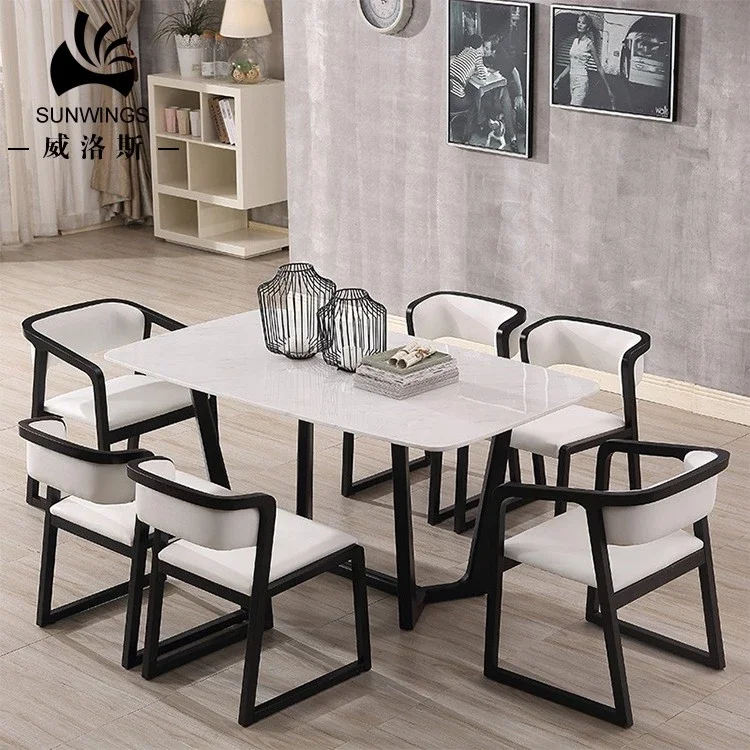 Wholesale Modern Italian Designs Luxury Marble Top Dining Table