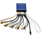 2019 4CH AHD 1080p/720p SD Card H.265 compression coding taxi truck Mobile DVR