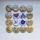16 pack Epoxy 3D Refrigerator Custom Emoji Fridge Magnet ,Promotional Souvenir Magnetic 3d Refrigerator fridge magnet