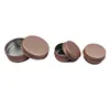 10g 20g Special customized rose gold black aluminum tins for cosmetic / Small cosmetics aluminum tin cans for lip balm / Soap