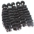 Full Cuticle Unprocessed Mink Virgin Hair Weaving Raw Indian Temple Loose Deep Wave Hair Bundles