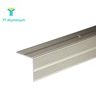 Whosale Silver Aluminum Stair Tread Nosing Decoration Stair Nosing for Stair Parts