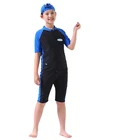 Accepted print Prevent Drowning girls swimwear for children