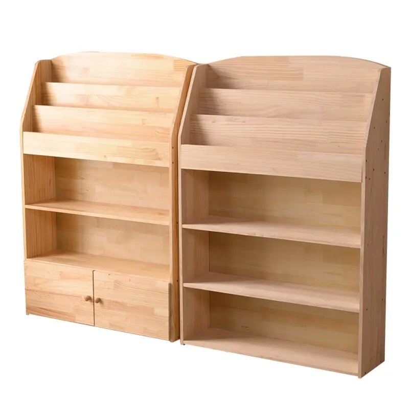 Dongguan Yuefeng Children S Wooden Bookshelf Simple Pine Bookcase