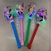 Distinctive plastic glowing magic wand stick Funny LED flashing fairy wand mini bobo ballon
