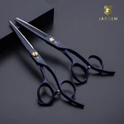 hair scissors Deep Blue hair cutting scissors and barber thinning scissors set