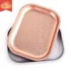 Gerui JL-003Z Wholesale High Quality Custom Rrolling Tray Glitter Shiny Tray in Serving Tray
