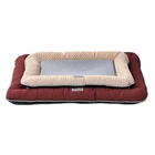 Comfortable And Flat Foldable Dog Bed Mattress/Soft Pet Bolster Bed