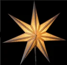 Mini Table Handmade Mini Paper Star Table Lamp Christmas Paper Star Lantern Decoration