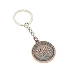Antique copper key chain custom logo 3d keychain metal