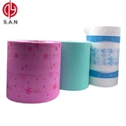 China Manufacturers hot sale polyethylene film for adult baby diaper raw material PE film