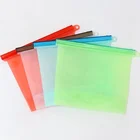 Ziplock Cooking Fresh Zip Large Silicone Storage Food Bags Airtight Seal Food Storage Container Reusable Silicone Bags